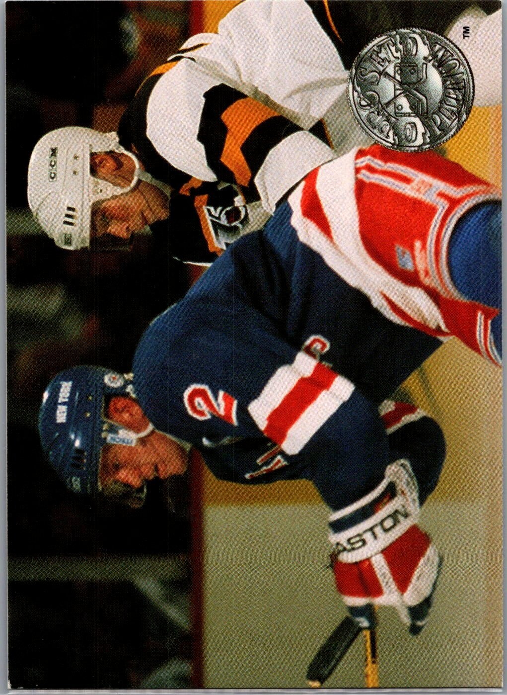 1991-92 NHL Pro Set Platinum - #79 Brian Leetch