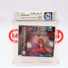 PS1 PlayStation 1 Game MACHINE HEAD - WATA GRADED 9.6 A+! NEW & Factory Sealed!