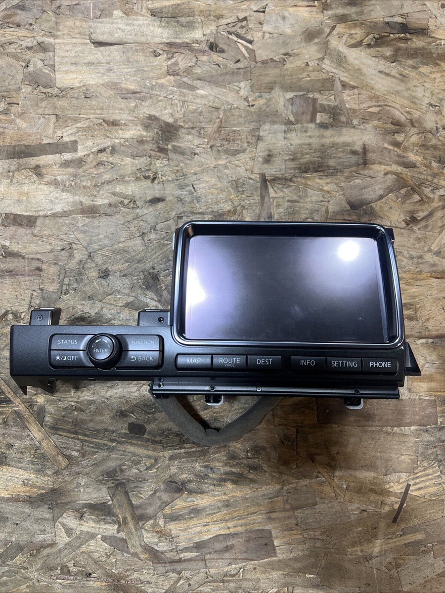 R35/ナビユニット/MY14 2014 NISSAN R35 GTR GT-R DBA GPS RADIO NAVIGATION DISPLAY SCREEN