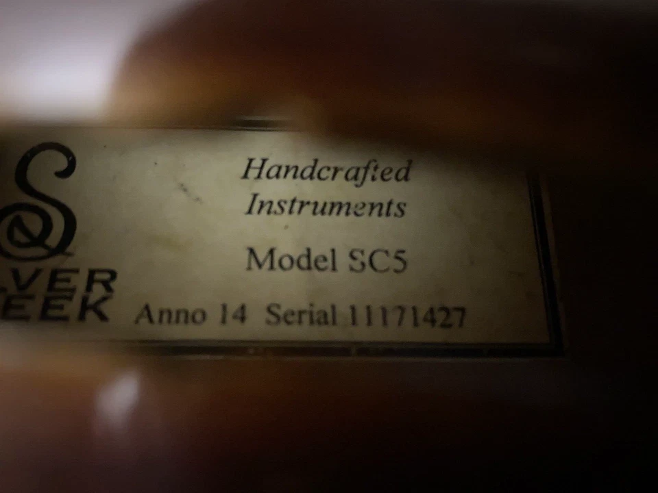 Silver Creek Model SC5 4/4 Full Size Violin with Case & Bows - Image 2 of 4