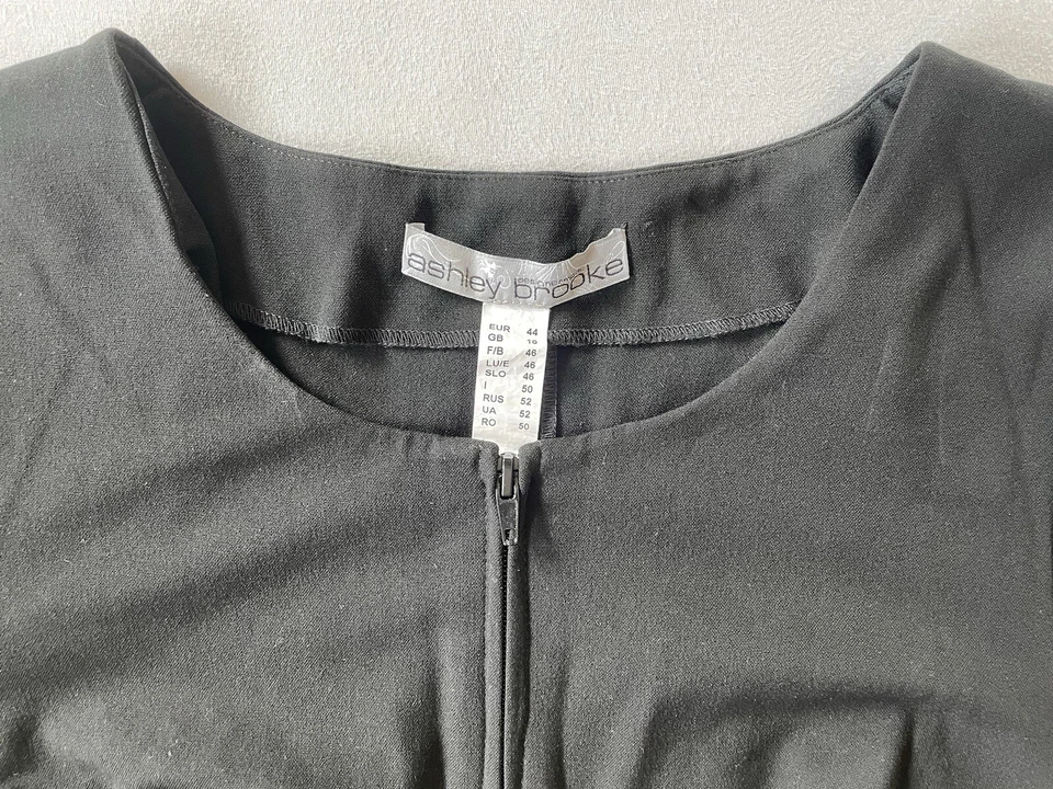 Ashley Brooke Overall Jumpsuit Einteiler Hosenanzug Schwarz Gr. 44 - Bild 4 von 4