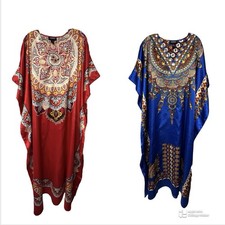 Ashro Satin Caftan Bundle One Size Fits Most