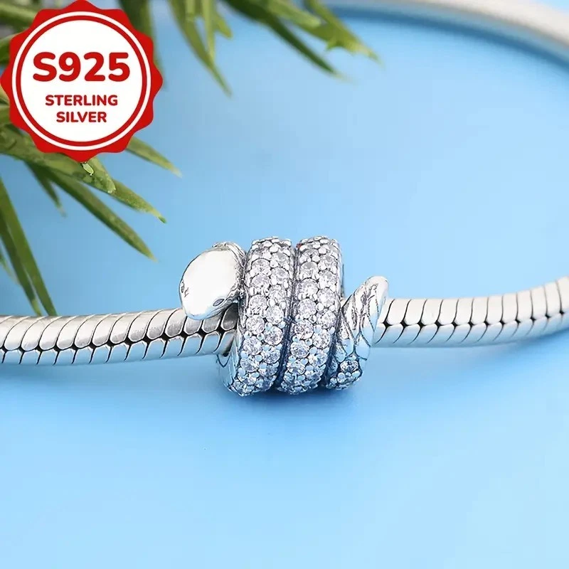 Charm Anhänger Perle 925 Silber für Armband/Bettelarmband oder Halskette  - Bild 2 von 4