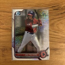 2022 Bowman Chrome Jose Pastrano 1st Mojo Refractor #BCP-21 - Guardians