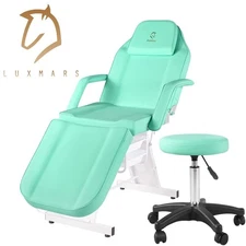 USED/OPEN BOX-Facial Chair Massage Bed Tattoo Table for Beauty Salon Spa Home