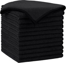 Microfiber Cleaning Cloth 12 Pack Soft Microfiber Towels for Cars
