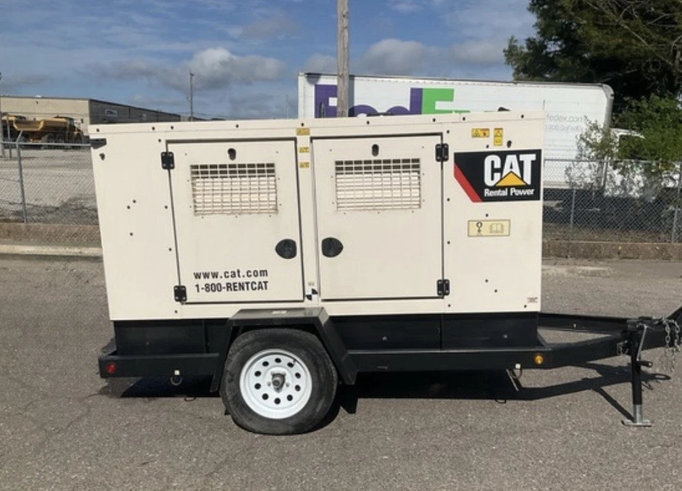 2019 Cat XQ60-C3.4B 47.5 kW Mobile Generator Set 1100 HRS SUPER LOW HOURS - Image 2 of 4