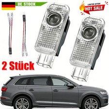 2X Willkommenslicht Auto Tür Licht Projektor Für Audi A4 A5 A6 A7 Q2 Q3 Q4 Q5 Q7