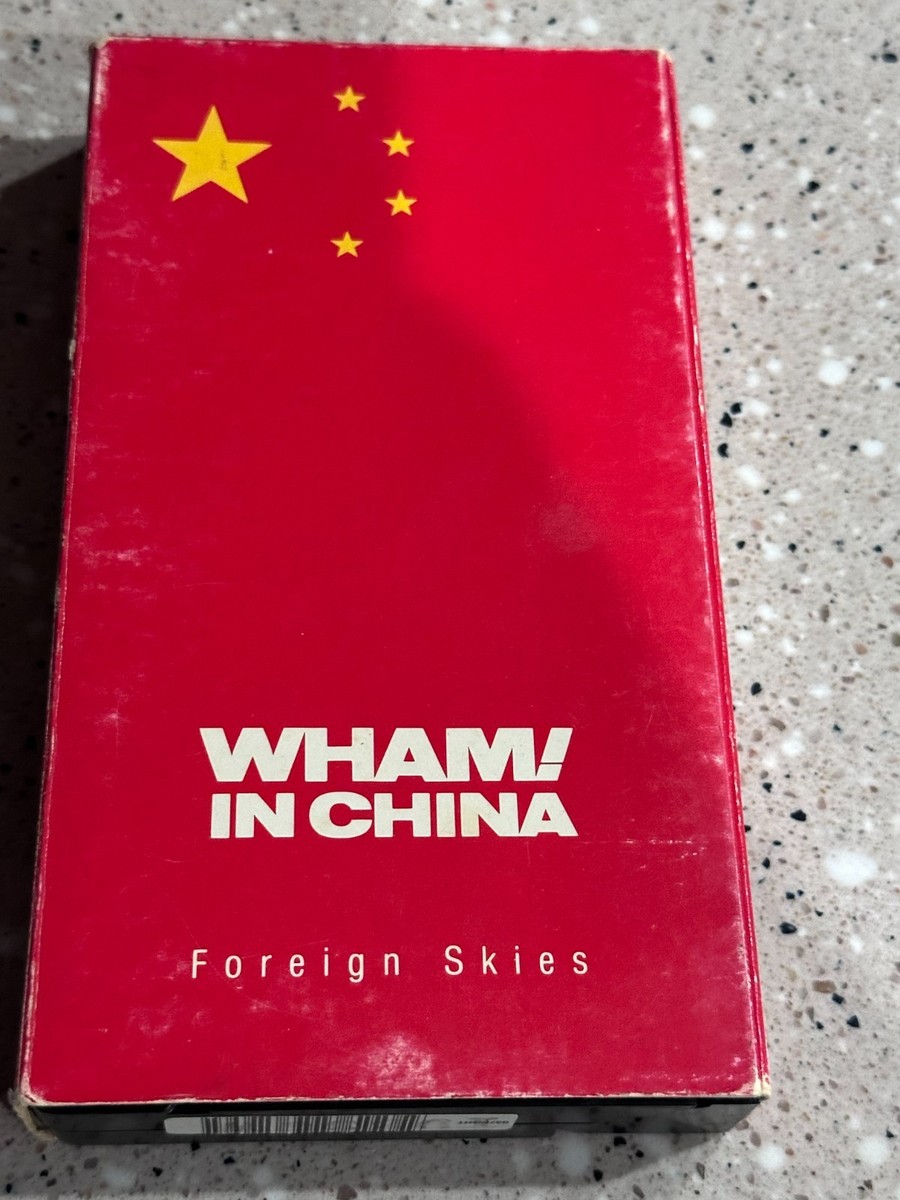 ミュージック WHAM! IN CHINA Foreign Skies [VHS] Wham In China Foreign Skies Music Videos VHS VCR Tape George