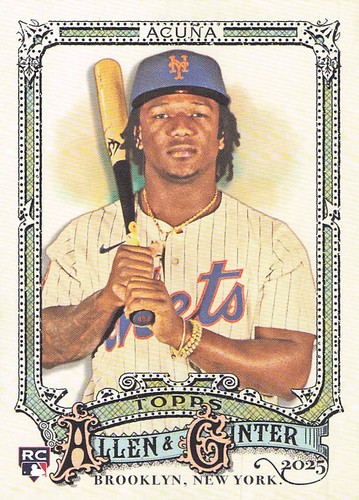 2025 Topps Allen & Ginter #107 Luisangel Acuña | Baseball Card