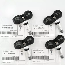 4PCS 36236798726 Tire Pressure Sensor TPMS For BMW 328i 335i 550i 750i X5 433Mhz