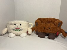 BumBumz Friends Coffee Cup And Couch 7.5" TV Series Bum Bumz Central Perk Plush