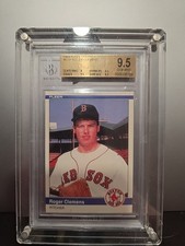 1984 Fleer Update #U-27 Roger Clemens XRC BGS 9.5 Gem Mint Boston Red Sox