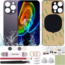 Rear Back Screen Glass Cover Replacement Compatible with Iphone 14 Pro Max 6.7"