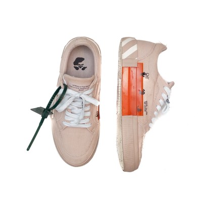 Off-White Womens Vulcanized Low Top Sneakers Pink/White – US 8 – Virgil Abloh | eBay