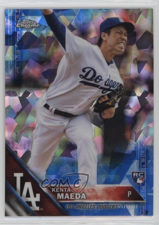 2016 Topps Box Set Chrome Sapphire Edition /250 Kenta Maeda #429 Rookie RC 0qm1