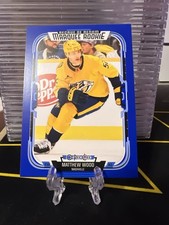 2025-26 O-Pee-Chee Hockey Marquee Rookie RC Matthew Wood 553 Blue Border