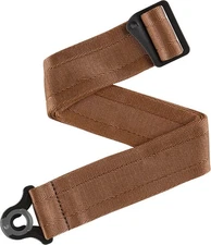D'Addario Auto Lock Guitar Strap - Umber Brown