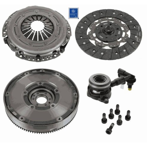 Sachs 2290601117 kit embrayage anti-vibration avec volant bimasse et butée CSC pour Ford Focus