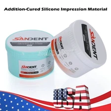 Dental Putty Fast Set PVS VPS Impression Material Silicon Hydrophilic 2x 400g