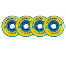 Revision Roller Hockey Wheels Flex - 4-Pack - Choose Size/Hardness