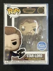 Chris Pratt Signed Star-Lord # 1201 Funko Pop Marvel AUTO (JSA # AE41389)