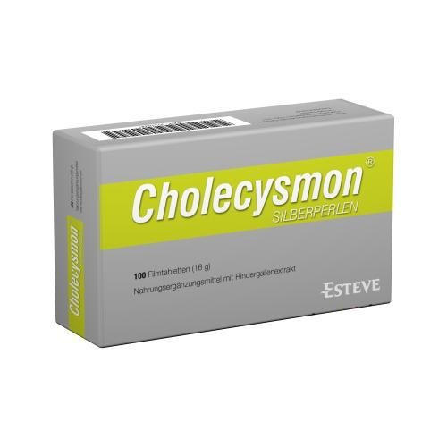 2x CHOLECYSMON Silberperlen 100 ST
