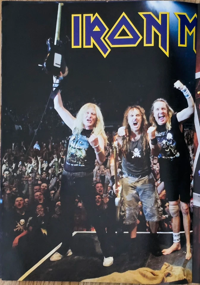 Magazine Mixed x9 Set 6-Kerrang,Metal Hammer, Iron Maiden Avenged Sevenfold Used - Image 4 of 4