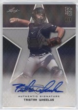 2020 Leaf Perfect Game National Showcase 1/1 Tristan Wheelus #BA-TW2 Auto 0v2f