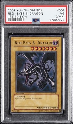 Red-Eyes B. Dragon SDJ-001 Starter Deck: Joey 1st Edition for sale