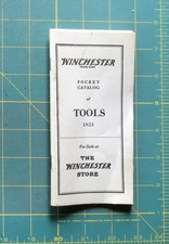WINCHESTER POCKET CATALOG of TOOLS 1923 copy 22 Pages lots of pictures, used
