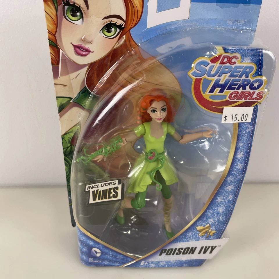 Figura de acción muñeca DC Comics Super Hero Girls Poison Ivy 6" nueva Foto 2 de 4