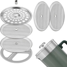 French Press Filter Replacement Parts Compatible with 48Oz Stanley French Press