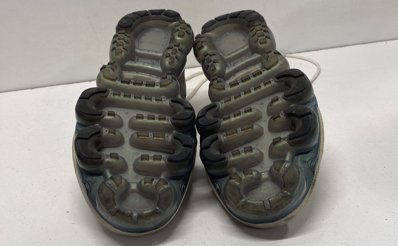 Nike White/grey Solid Running Athletic Shoes Men … - image 7