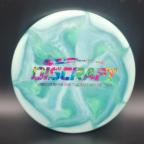Discraft ESP Tour Series Swirl Meteor 2020 Ledgestone Green 177g+ New - Picture 1 of 8