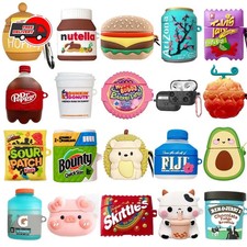 Cartoon Sugar Bubble Gum Case For AirPods 4 Pro 2 3 Cute Hedgehog Earphone Cover