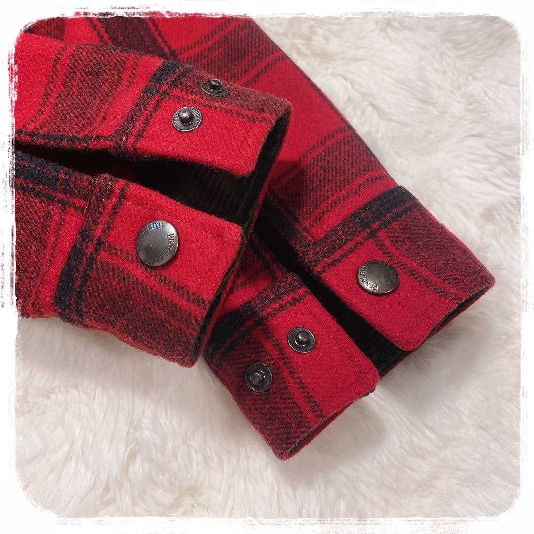 Pendleton 100th Anniversary Cruiser Jacket Red Wo… - image 8