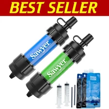 High-Performance Mini Water Filtration System - Removes 99.99999% of Bacteria