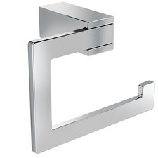 Moen BP3708CH Kyvos Single Post Toilet Paper Holder Sleek Modern - Chrome