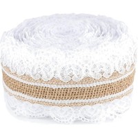 Juteband Mit 10M 2.5CM Dekoband Naturstoff Bastelband Hochzeit Geburtstag