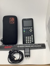TI-84 Plus CE Graphing Calculator w/ Hard Case  Charger   Great Condition