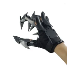 Black Dragon Claws Joints Flexible And Changeable Gloves Toys Halloween