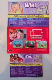 Lego Juniors 10656 And 10668 (Book 1&2) Manuals Only