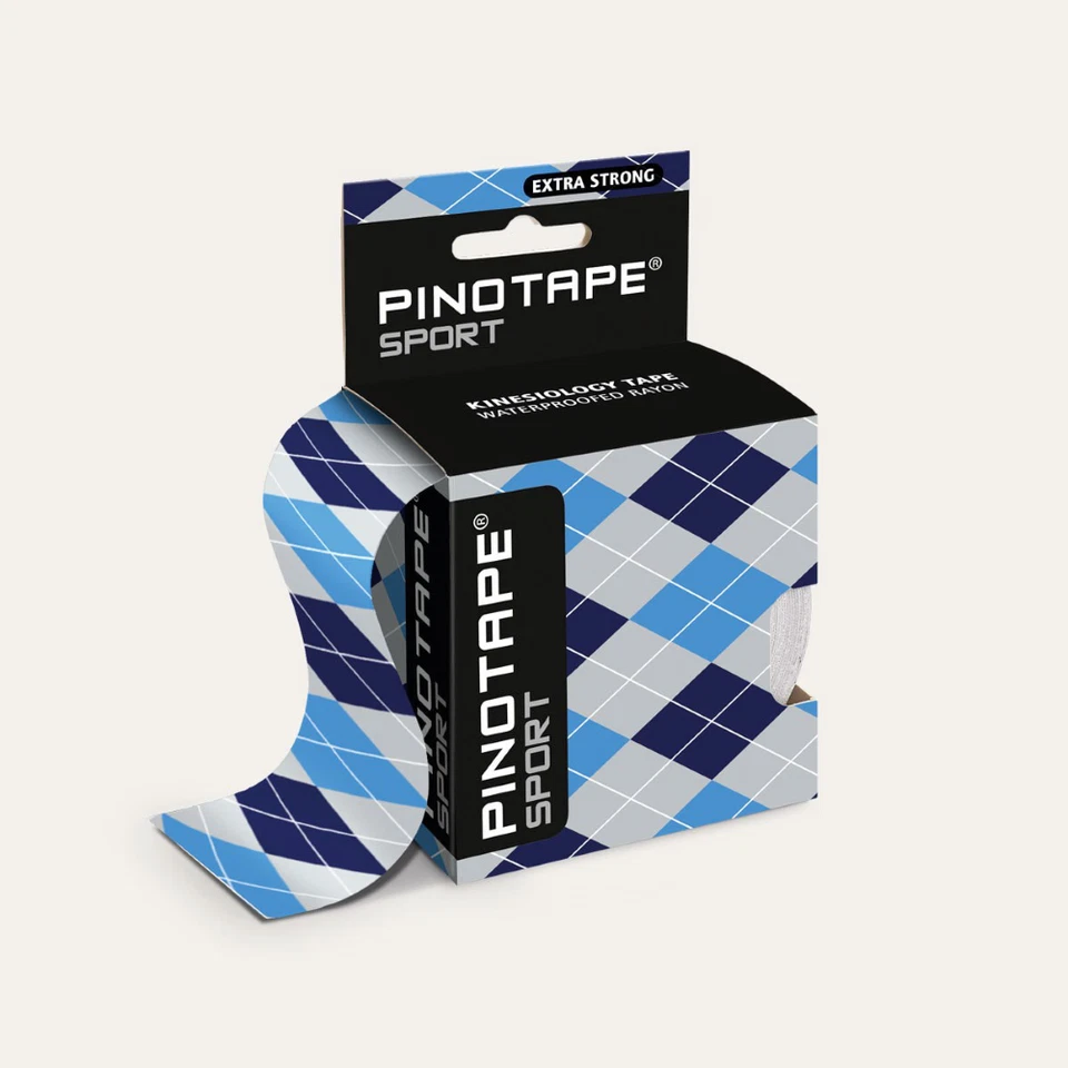 PINO PHARMAZEUTISCHE PRÄPARATE GMBH Pinotape Sport Kinesiologie Tape Blue Diamond 5 cm x 5 m