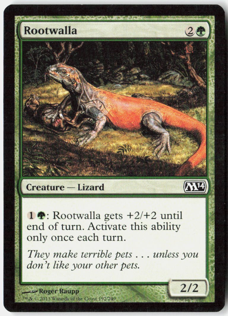 Magic - Rootwalla Magic 2014 (M14) [M14 - 192] NM Common