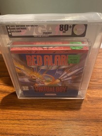 Red Alarm (Nintendo Virtual Boy) VGA 80+ New Sealed Graded WATA CGC PSA