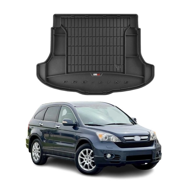Omac Gummi Kofferraumwanne FüR Honda CR-V 2006-2011 TPE Laderaumwanne Schwarz-image