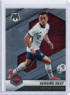 Sergino Dest 2021-22 Panini Mosaic Fifa Road To World Cup #106