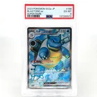 PSA 6 Pokemon Card Blastoise 186/165 SR SV2a Japanese Card [6]