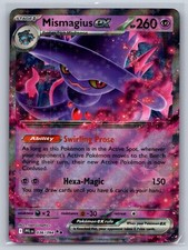 Mismagius ex 036/094 Double Rare Phantasmal Flames Pokemon Holo Near Mint